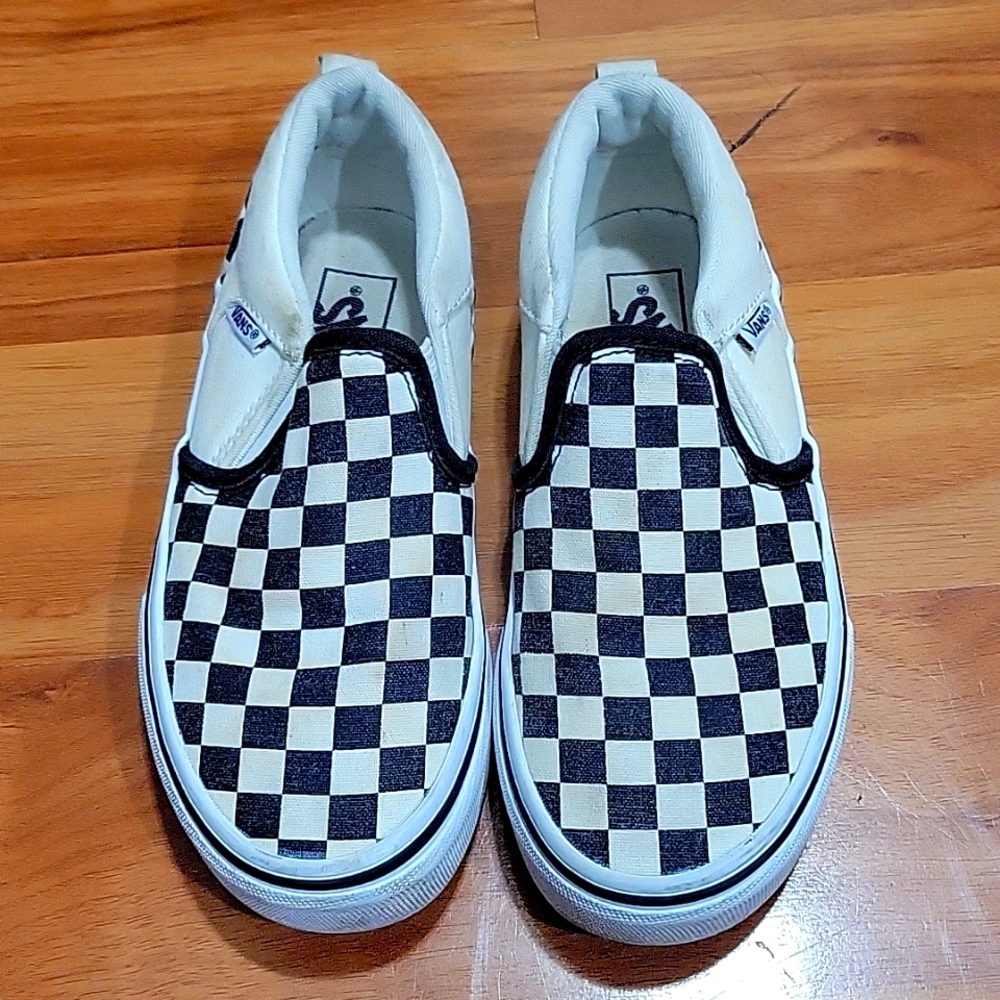 Kids Checkers Van's size 13